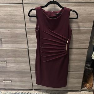 Gorgeous aubergine dress